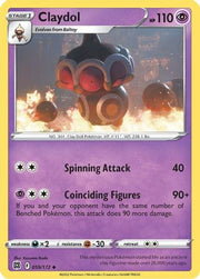 Claydol 059/172  SWSH09 Brilliant Stars - Uncommon
