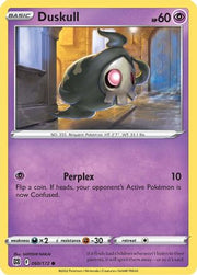 Duskull 060/172  - Reverse Holofoil SWSH09 Brilliant Stars - Common