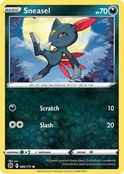 Sneasel 086/172  SWSH09 Brilliant Stars - Common