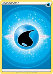 Water Energy (2022 Unnumbered)  - Reverse Holofoil SWSH09 Brilliant Stars - Common