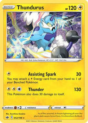 Thundurus 052/198  - Holofoil Blister Exclusives - Promo