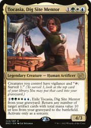 Tocasia, Dig Site Mentor (PPBRO-224P) - The Brothers' War Promos Foil