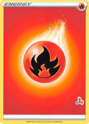 Fire Energy (#10 Cinderace Stamped)  Battle Academy 2022 - Promo
