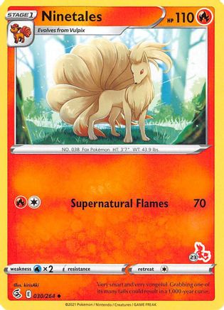 Ninetales 030/264  Battle Academy 2022 - Promo