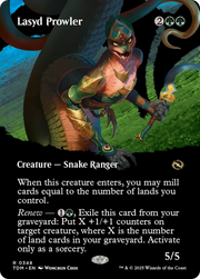 Lasyd Prowler (TDM-348) - Tarkir: Dragonstorm: (Showcase) (Borderless) Foil