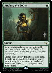 Analyze the Pollen (PPMKM-150) - Murders at Karlov Manor Promos Foil