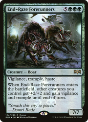 End-Raze Forerunners (MEDIA-124) - Ravnica Allegiance Promos Foil