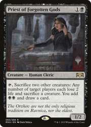 Priest of Forgotten Gods (PPELD-83P) - Ravnica Allegiance Promos