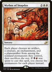 Mythos of Snapdax (IKO-024) - Ikoria: Lair of Behemoths Foil