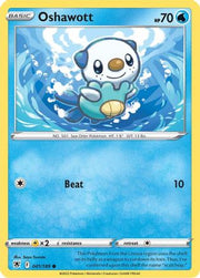 Oshawott 041/189  - Reverse Holofoil SWSH10 Astral Radiance - Common