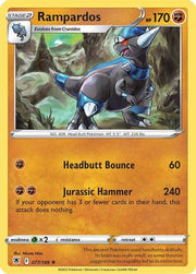 Rampardos 077/189  - Reverse Holofoil SWSH10 Astral Radiance - Holo Rare