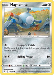 Magnemite 105/189  - Reverse Holofoil SWSH10 Astral Radiance - Common