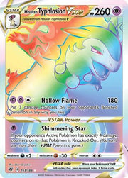 Hisuian Typhlosion VSTAR (Secret) 193/189  - Holofoil SWSH10 Astral Radiance - Secret Rare