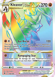 Kleavor VSTAR (Secret) 196/189  - Holofoil SWSH10 Astral Radiance - Secret Rare