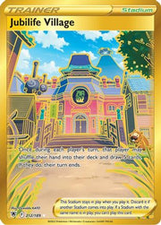 Jubilife Village (Secret) 212/189  - Holofoil SWSH10 Astral Radiance - Secret Rare