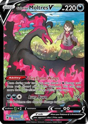 Galarian Moltres V TG20/TG30  - Holofoil SWSH10 Astral Radiance Trainer Gallery - Ultra Rare