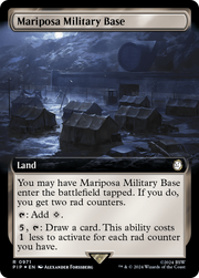 Mariposa Military Base (PIP-971) - Fallout: (Extended Art) Foil