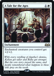 A Tale for the Ages (PRE-034) - Wilds of Eldraine Promos Foil