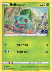 Bulbasaur 001/078  Pokemon GO - Common