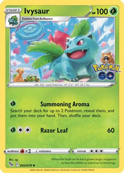 Ivysaur 002/078  - Reverse Holofoil Pokemon GO - Uncommon