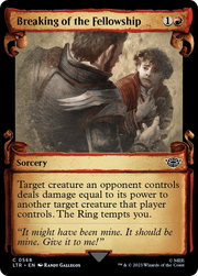 Breaking of the Fellowship (LTR-568) - The Lord of the Rings: Tales of Middle-earth: (Showcase) Foil