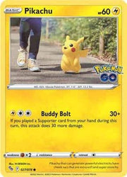 Pikachu (27) 027/078  Pokemon GO - Common