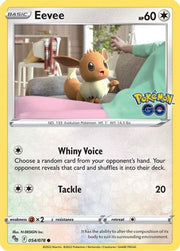 Eevee 054/078  Pokemon GO - Common