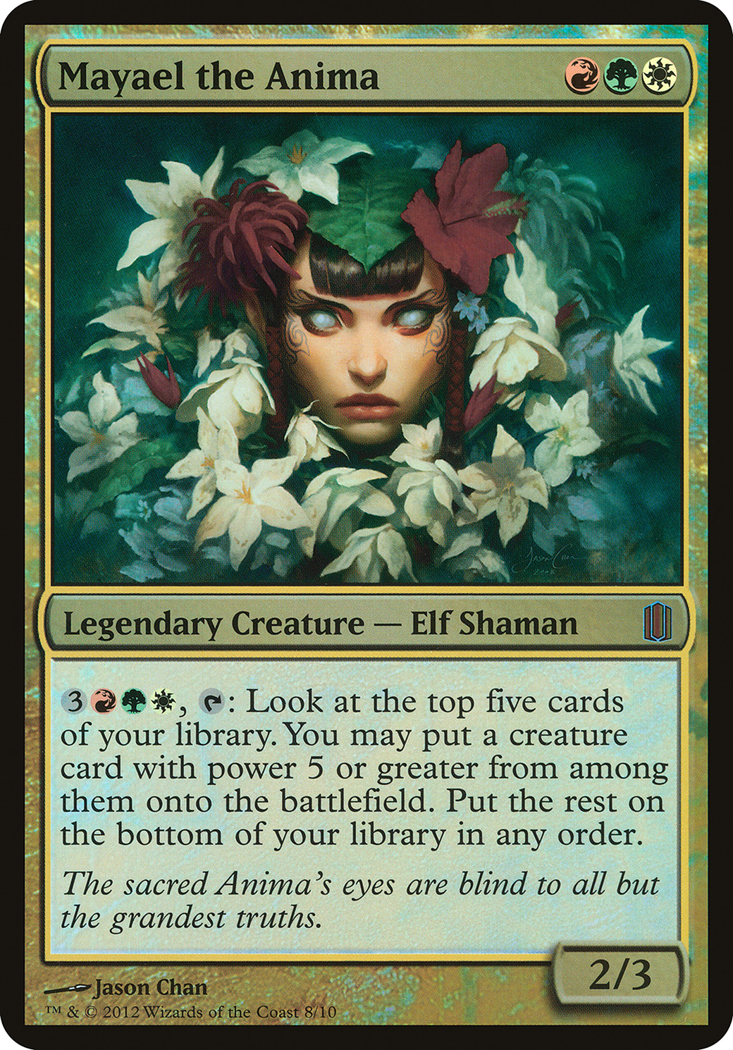 Mayael the Anima (OVER-) - Commander's Arsenal Oversized Foil