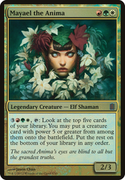 Mayael the Anima (OVER-) - Commander's Arsenal Oversized Foil
