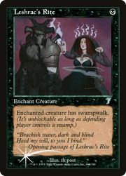 Leshrac's Rite (7ED-144★) - Seventh Edition Foil