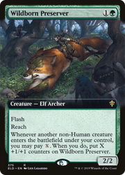 Wildborn Preserver (ELD-375) - Throne of Eldraine: (Extended Art)