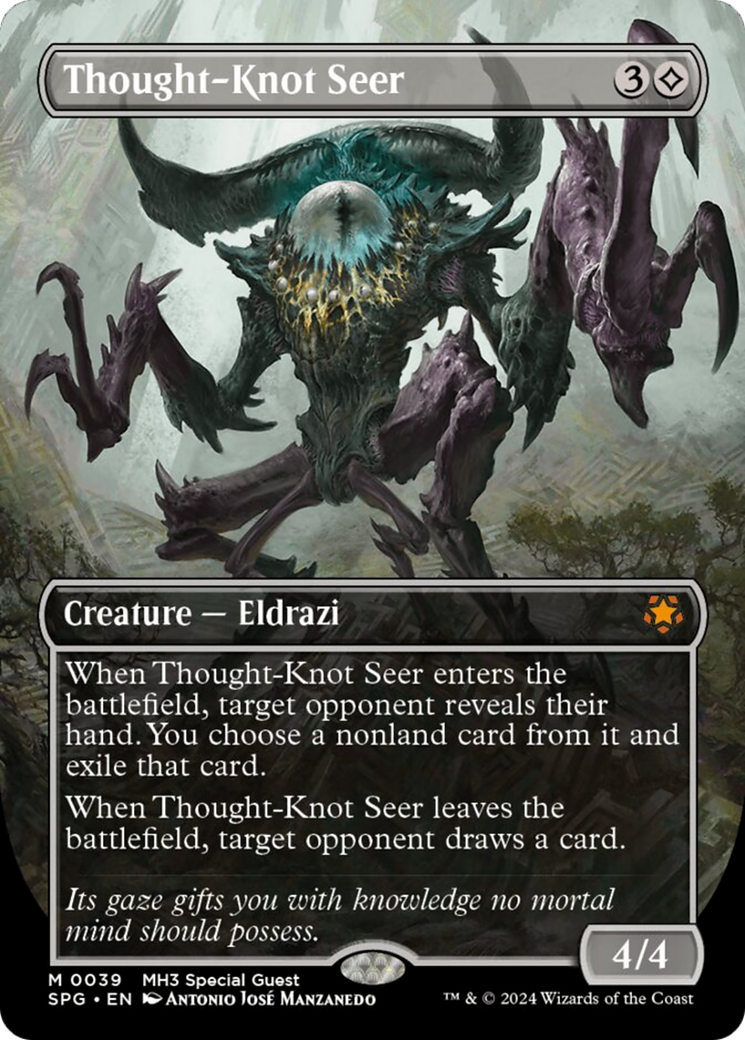 Thought-Knot Seer (SPG-039) - Special Guests (Borderless) Foil