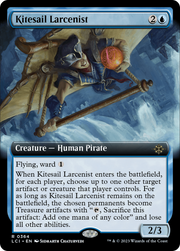 Kitesail Larcenist (LCI-364) - The Lost Caverns of Ixalan: (Extended Art) Foil