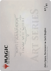 Falco Spara, Pactweaver // Falco Spara, Pactweaver (ASNC-067) - New Capenna Art Series (Borderless) Foil