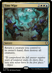 Time Wipe (BLC-262) - Bloomburrow Commander