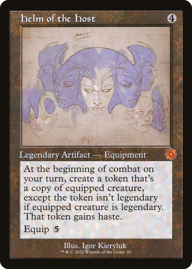 Helm of the Host (BRR-082) - The Brothers' War Retro Artifacts