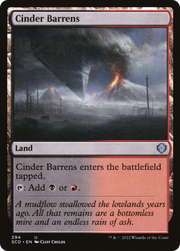 Cinder Barrens (SCD-294) - Starter Commander Decks