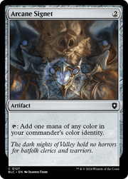Arcane Signet (BLC-127) - Bloomburrow Commander