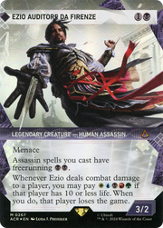Ezio Auditore da Firenze (ACR-267) - Assassin's Creed: (Showcase) (Borderless) Foil