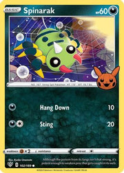 Spinarak 102/189  Trick or Trade BOOster Bundle - Promo