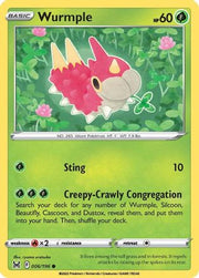 Wurmple 006/196  SWSH11 Lost Origin - Common