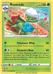 Roserade 015/196  - Reverse Holofoil SWSH11 Lost Origin - Uncommon
