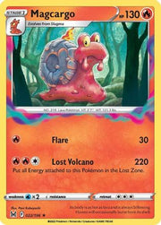 Magcargo 022/196  - Reverse Holofoil SWSH11 Lost Origin - Rare