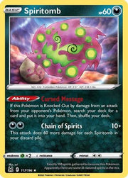 Spiritomb 117/196  SWSH11 Lost Origin - Rare