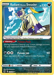 Radiant Hisuian Sneasler 123/196  - Holofoil SWSH11 Lost Origin - Radiant Rare