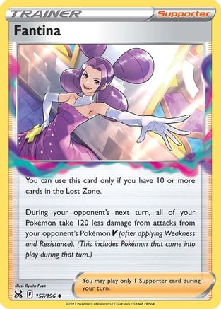 Fantina 157/196  SWSH11 Lost Origin - Uncommon