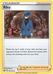 Riley 166/196  SWSH11 Lost Origin - Uncommon