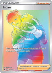 Iscan (Secret) 207/196  - Holofoil SWSH11 Lost Origin - Secret Rare