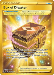 Box of Disaster (Secret) 214/196  - Holofoil SWSH11 Lost Origin - Secret Rare