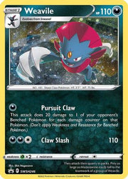 Weavile SWSH246  - Holofoil SWSH Sword & Shield Promo Cards - Promo